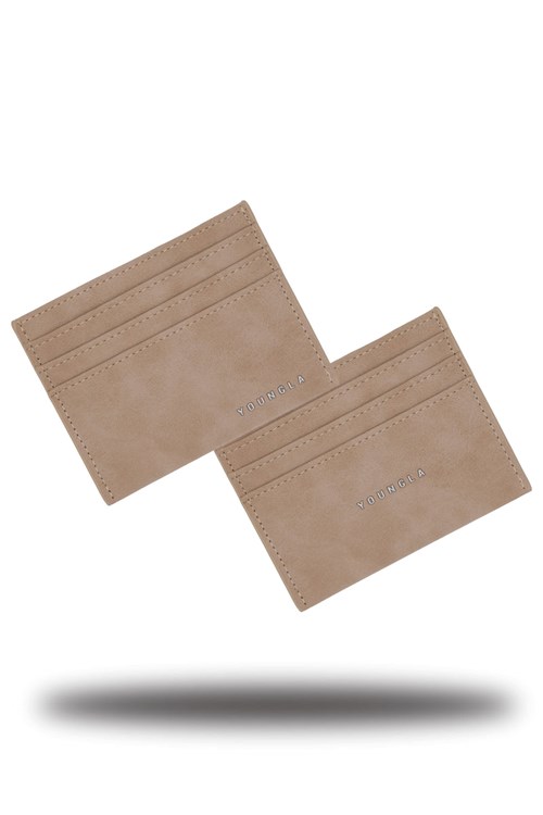 YoungLA 725 Executive card holder Tan | 8059127-ML