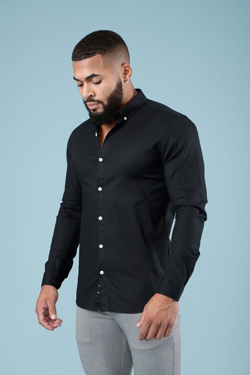 YoungLA 802 Wallstreet Jurken Shirts Zwart | 3740651-GA