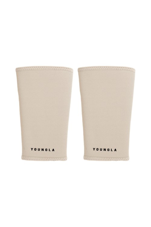 YoungLA 914 Knee Sleeves Tan | 7192840-ED