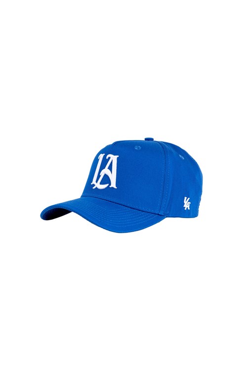 YoungLA 920 A-Frame LA Snapback Hat 2.0 Koningsblauw Blauw | 0241895-QL