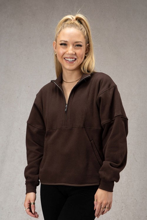 YoungLA W504 Throwback Pullover Bruin | 7908135-JC